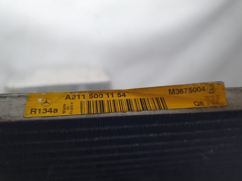 Recambio de condensador / radiador aire acondicionado para mercedes-benz clase e (w211) berlina e 220 cdi (211.008) referencia O