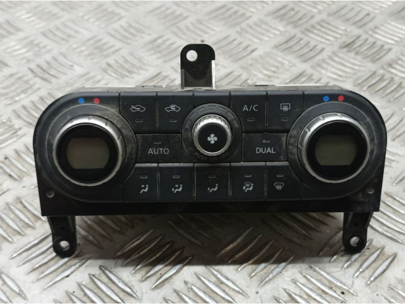 Recambio de mando climatizador para nissan qashqai (j10) tekna referencia OEM IAM 27500JD45C A02000A7706001 CALSONIC KANSEI