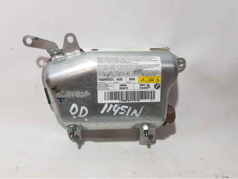 Recambio de airbag lateral delantero derecho para bmw serie 5 berlina (e60) 520i referencia OEM IAM 6963022  