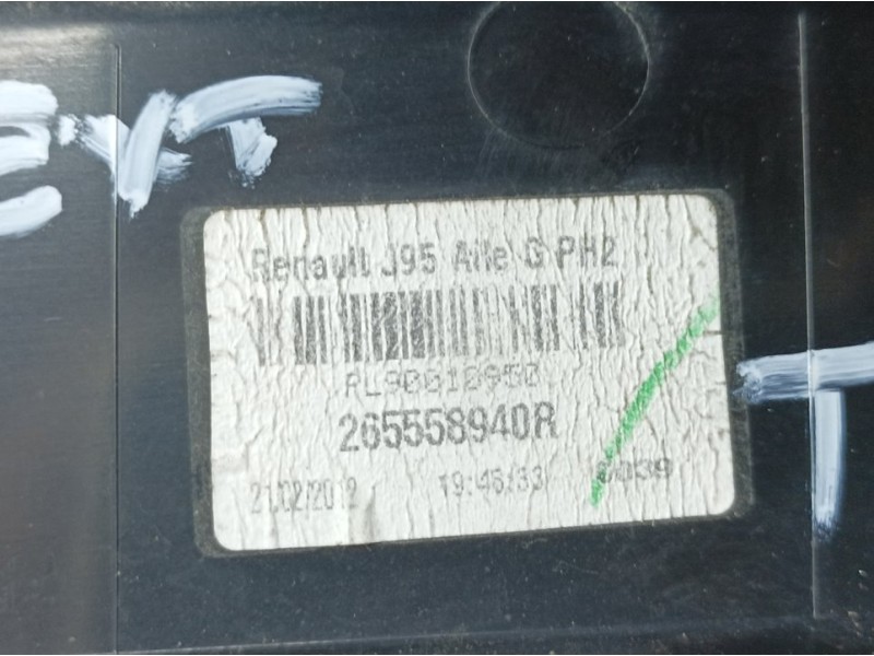 Recambio de piloto trasero izquierdo para renault scenic iii dynamique referencia OEM IAM 265558940R  EXTERIOR