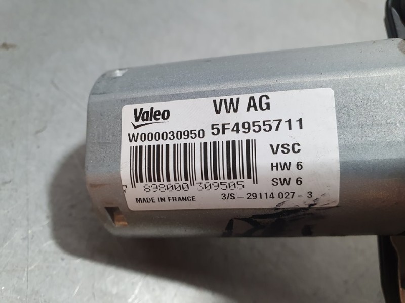 Recambio de motor limpia trasero para seat leon (5f1) reference referencia OEM IAM 5F4955711 W000030950 VALEO