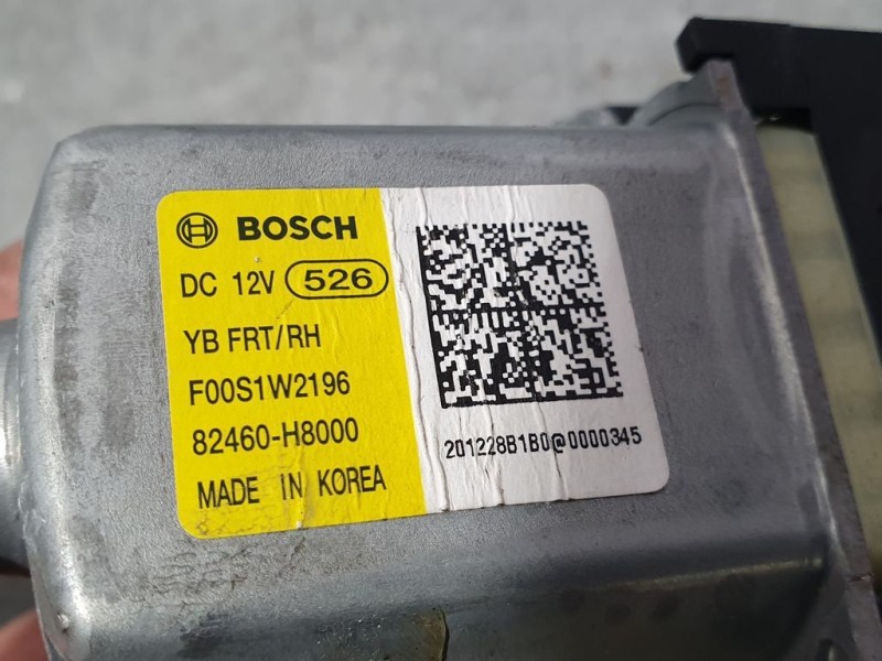 Recambio de elevalunas delantero derecho para kia stonic (ybcuv) 1.0 tgdi cat referencia OEM IAM 82460H8000 F00S1W2196 BOSCH ELE
