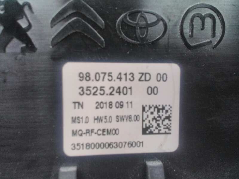 Recambio de mando climatizador para citroën berlingo live m referencia OEM IAM 98075413ZD00  