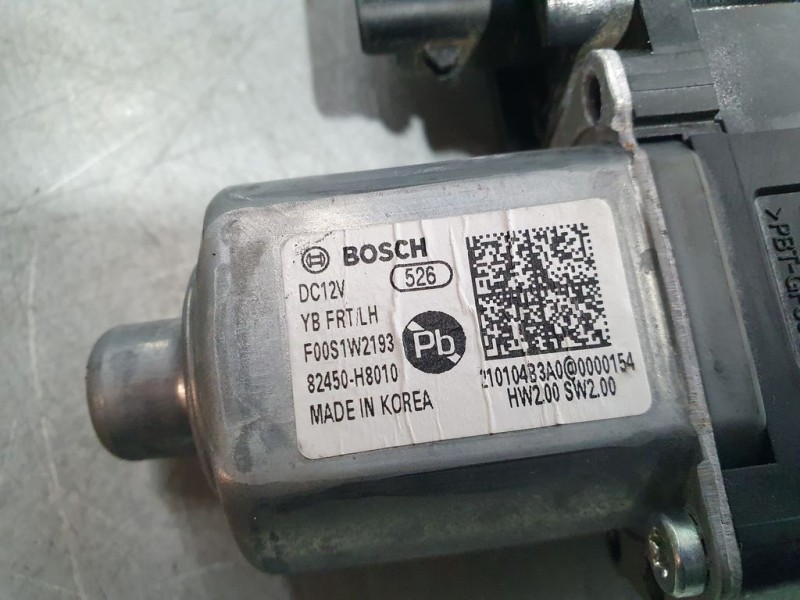 Recambio de elevalunas delantero izquierdo para kia stonic (ybcuv) 1.0 tgdi cat referencia OEM IAM 82450H8010 F00S1W2193 BOSCH E