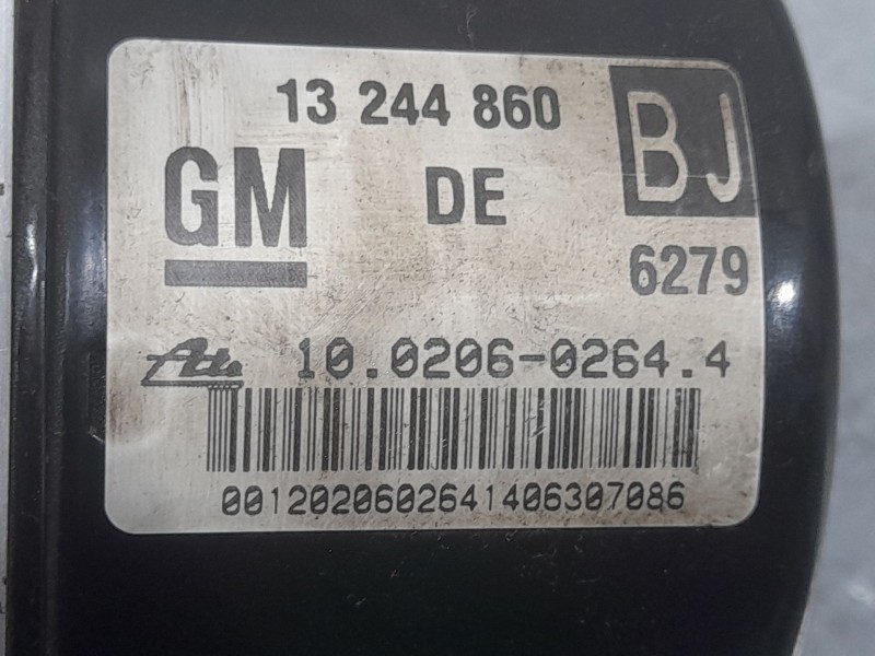 Recambio de abs para opel zafira / zafira family b (a05) 1.9 cdti (m75) referencia OEM IAM 13244860 10020602644 ATE