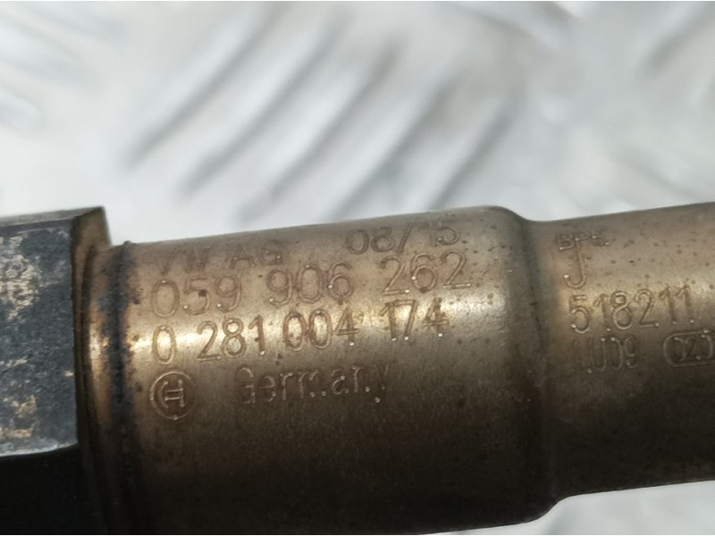 Recambio de sonda lambda para volkswagen crafter caja cerrada caja cerrada 35, batalla mediana referencia OEM IAM 059906262 0281