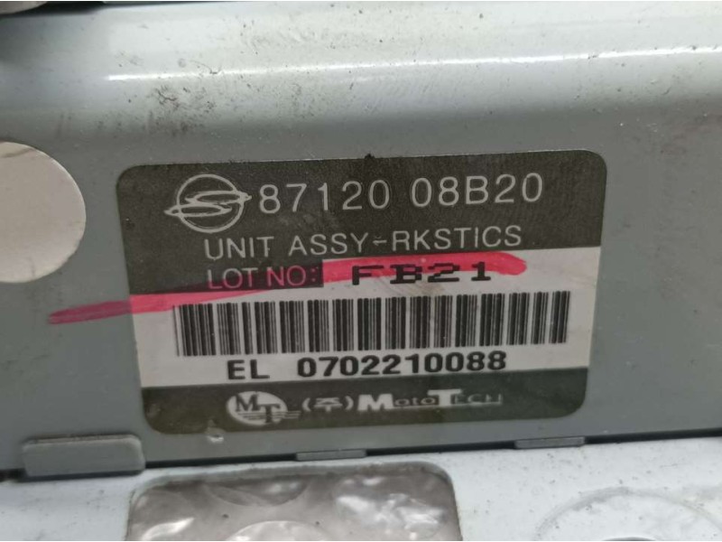 Recambio de modulo electronico para ssangyong rexton 270 xvt limited referencia OEM IAM 8712008B20 FB21 