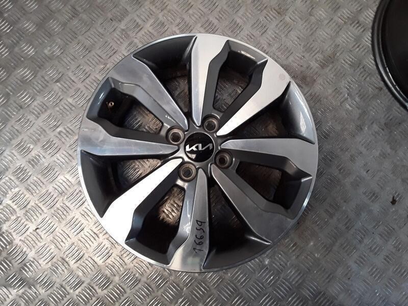 Recambio de juego llantas aluminio para kia stonic (yb) 1.0 t-gdi eco-dynamics+ referencia OEM IAM 6X16 4 TORN ET49 ALUMINIO ROZ