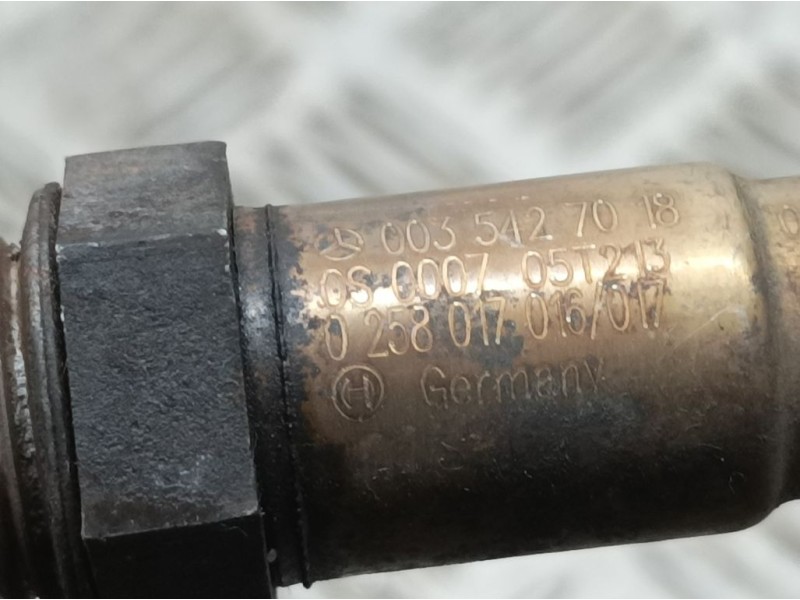 Recambio de sonda lambda para mercedes-benz clase s (w221) berlina 350 (221.056) referencia OEM IAM 0035427018 0258017016017 BOS