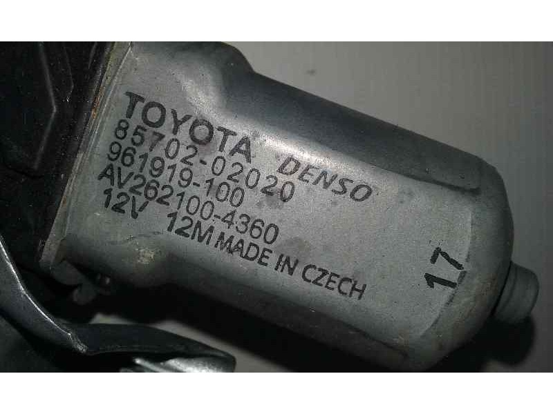 Recambio de elevalunas trasero derecho para toyota auris active referencia OEM IAM  10 PINS ELECTRICO