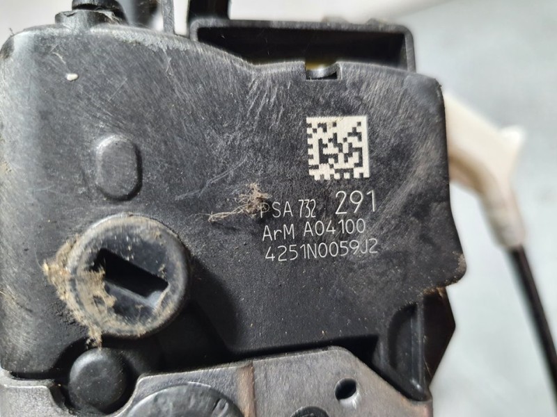 Recambio de cerradura puerta delantera izquierda para peugeot 3008 confort referencia OEM IAM 4251N0059J2 732291 6 PINES