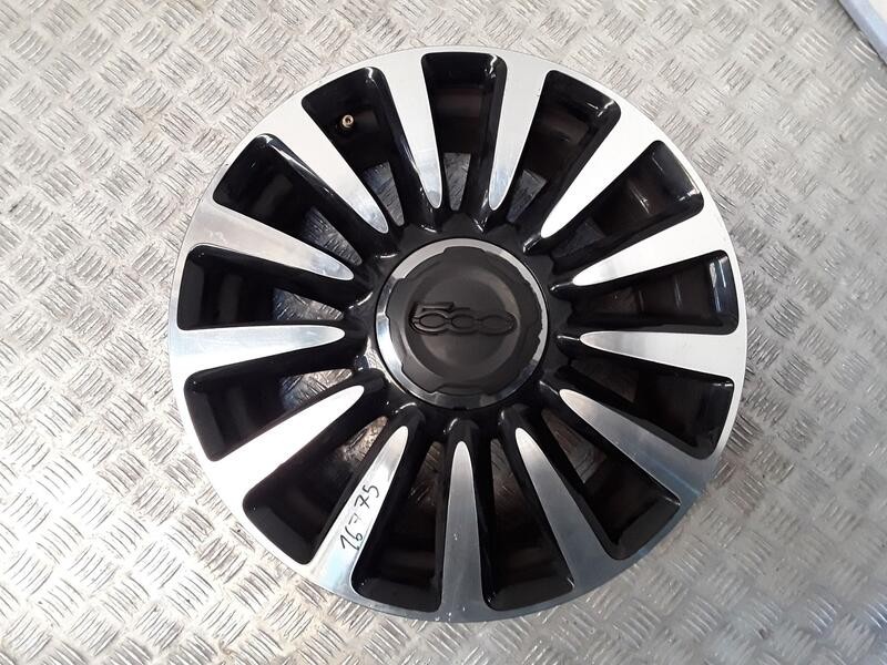 Recambio de llanta aluminio para fiat 500l (351_, 352_) 1.4 (199lyb1b) referencia OEM IAM 6.5X16 5 TORN ET39 ALUMINIO 