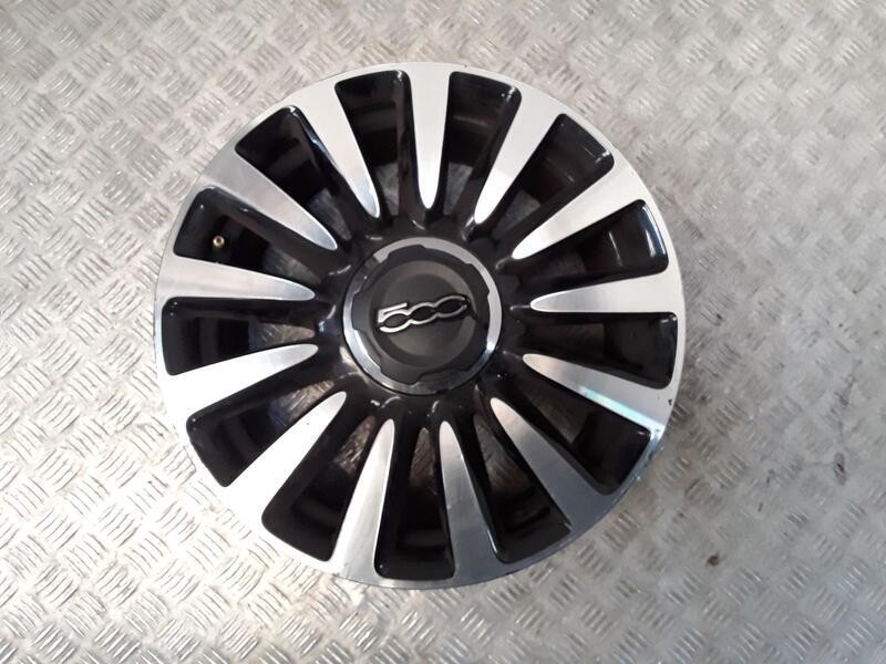 Recambio de llanta aluminio para fiat 500l (351_, 352_) 1.4 (199lyb1b) referencia OEM IAM 6.5X16 5 TORN ET39 ALUMINIO ROZADA