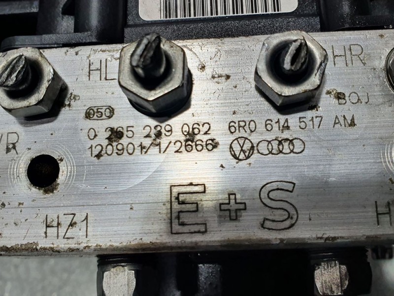 Recambio de abs para audi a1 sportback (8xa) ambition referencia OEM IAM 6R0614517AM 0265239062 BOSCH