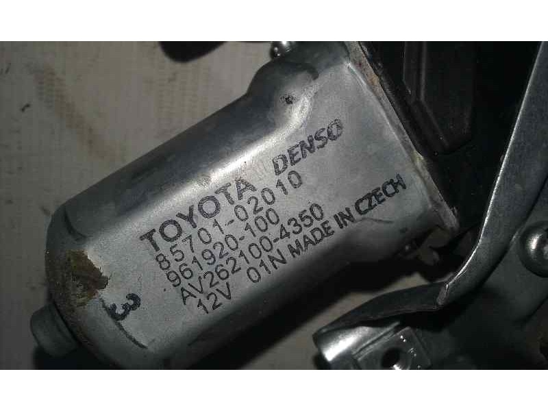 Recambio de elevalunas trasero izquierdo para toyota auris active referencia OEM IAM  10 PINS ELECTRICO