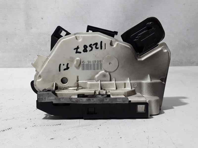 Recambio de cerradura puerta trasera izquierda para volkswagen polo (6r1) advance referencia OEM IAM 5K4839015F  7 PINS