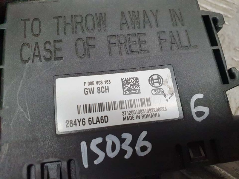 Recambio de modulo electronico para renault clio v zen referencia OEM IAM 284Y66LA6D F005V03168 