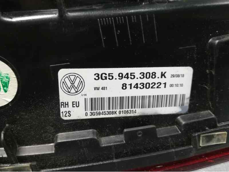 Recambio de piloto trasero derecho para volkswagen passat lim. (3g2) sport bmt referencia OEM IAM 3G5945308K  INTERIOR