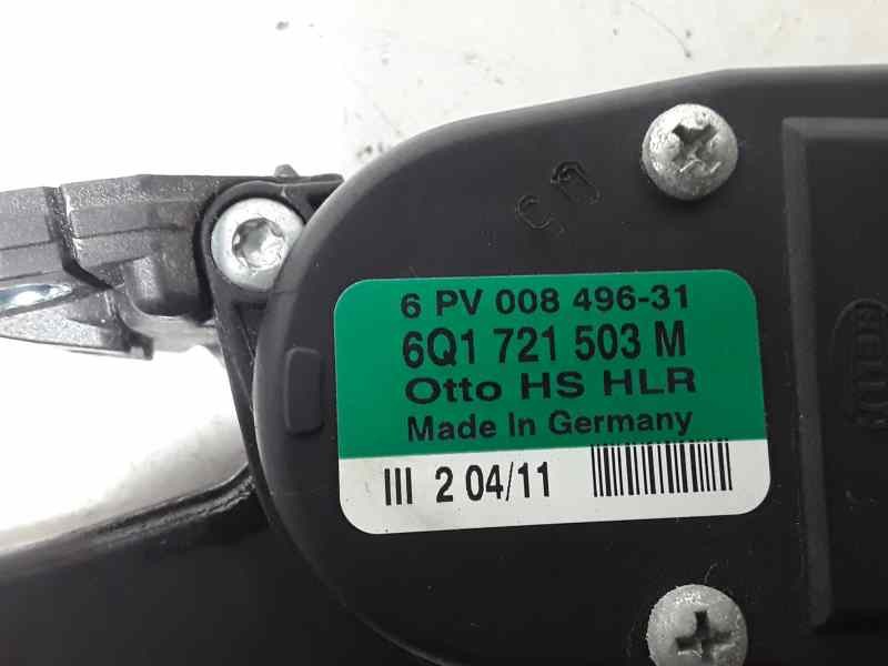 Recambio de potenciometro pedal para volkswagen polo (6r1) advance referencia OEM IAM 6Q1721503M 6PV00849631 