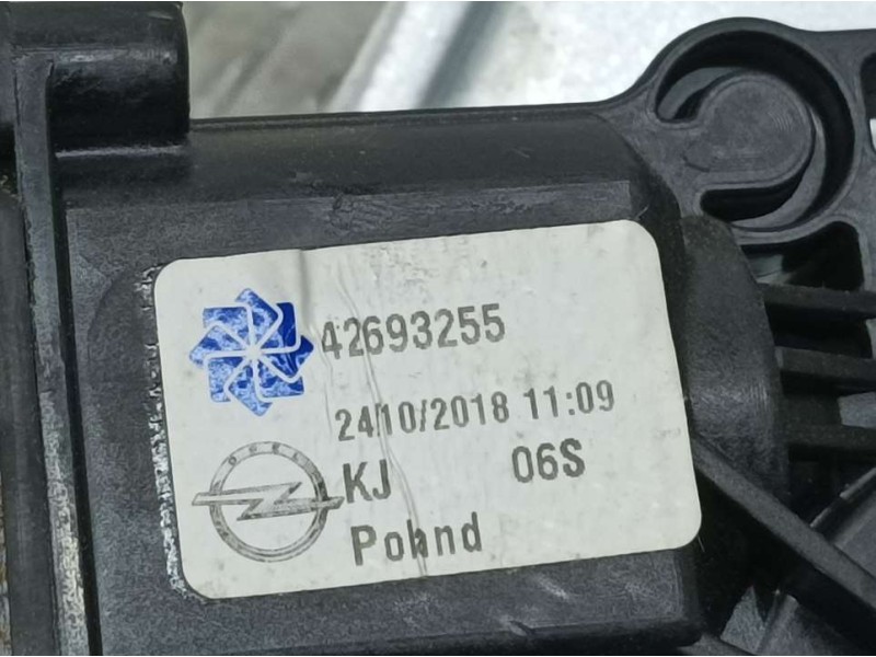 Recambio de elevalunas trasero izquierdo para opel mokka x innovation referencia OEM IAM 42693255  ELECTRICO 7 PINS