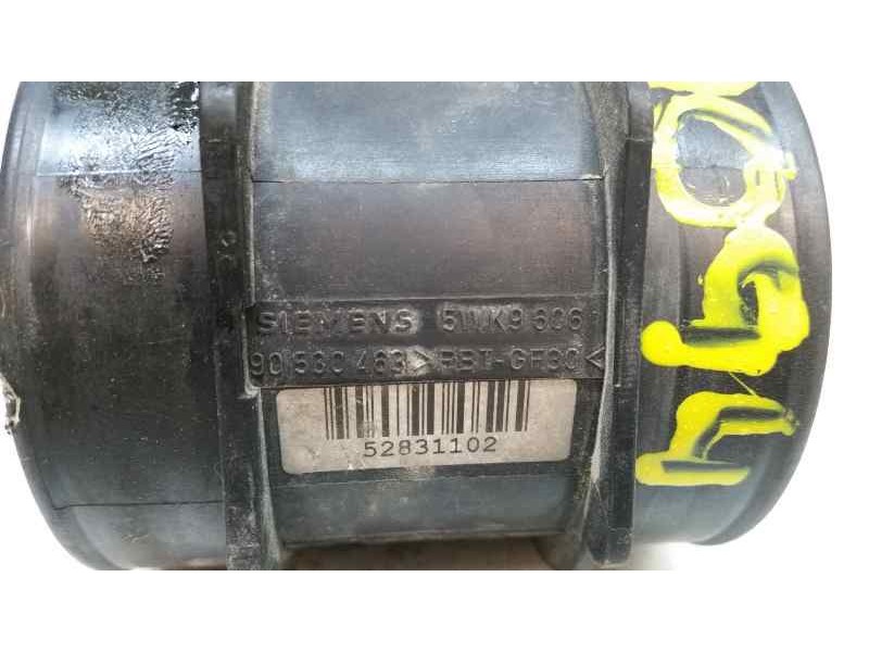 Recambio de caudalimetro para opel zafira a elegance referencia OEM IAM 5WK9606 90530463 SIEMENS