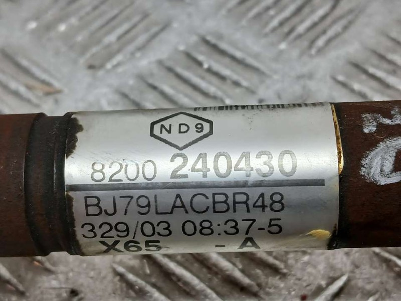 Recambio de transmision delantera derecha para renault clio ii fase ii (b/cb0) base authentique referencia OEM IAM 8200240430  