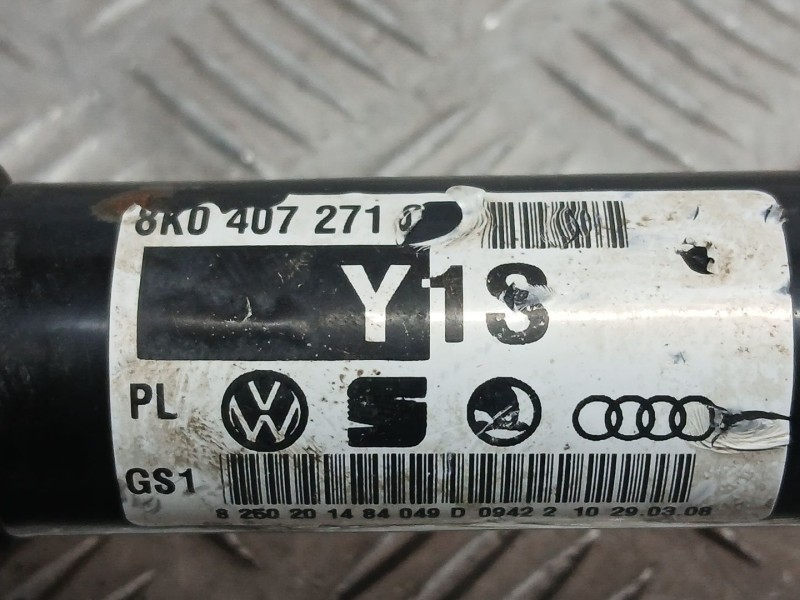 Recambio de transmision delantera derecha para audi a5 (8t3) 2.7 tdi referencia OEM IAM 8K0407271S  