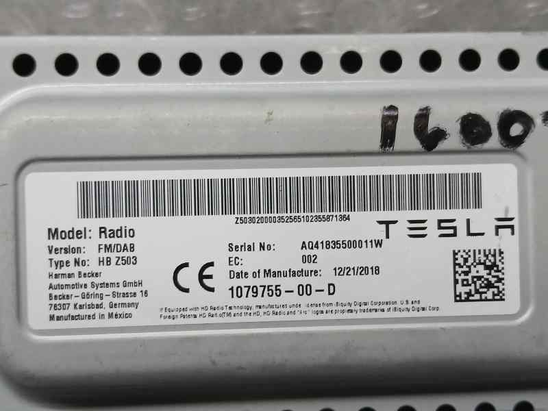 Recambio de modulo electronico para tesla model 3 ev performance awd referencia OEM IAM 1079755 AQ41835500011W MODULO RADIO
