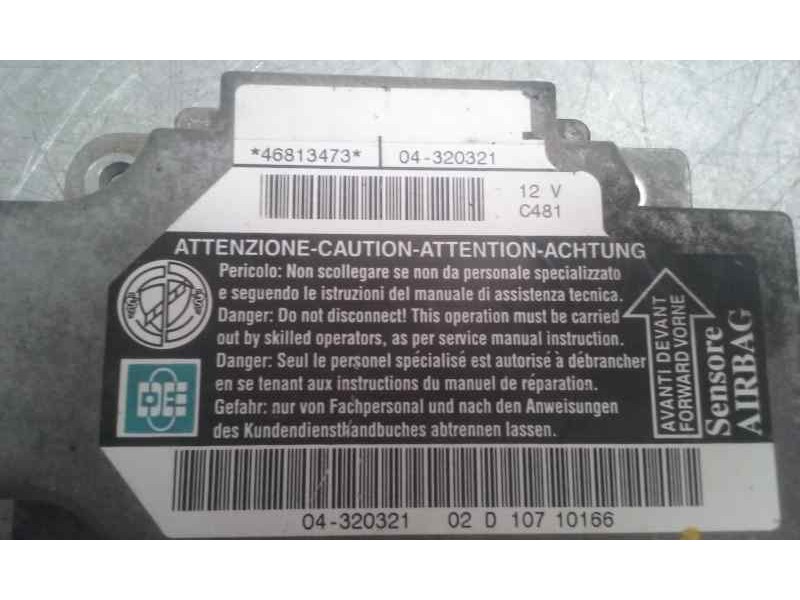 Recambio de kit airbag para alfa romeo 147 (190) 2.0 t.spark distinctive referencia OEM IAM 735289920 SIN SALPICADERO NI PRETENS