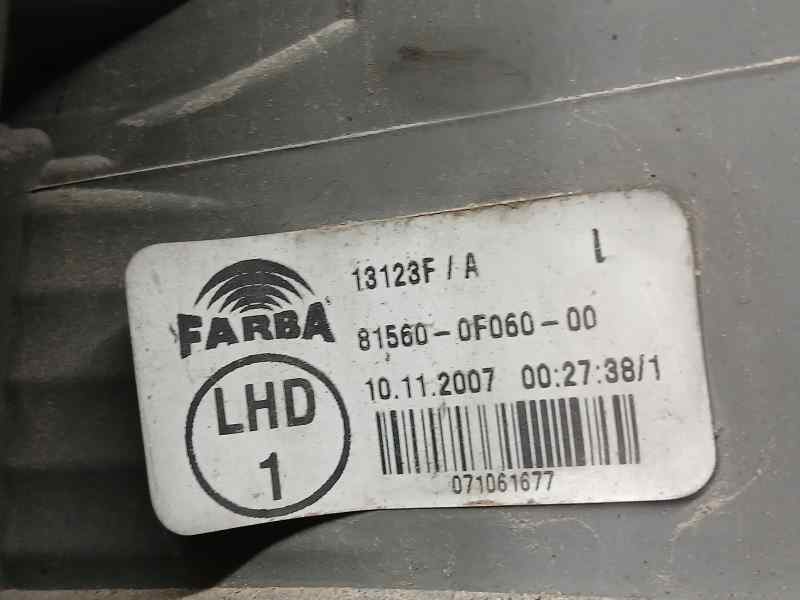 Recambio de piloto trasero izquierdo para toyota corolla verso (r1) 2.2 d-4d luna referencia OEM IAM 13123FA  TOCADO - FARBA