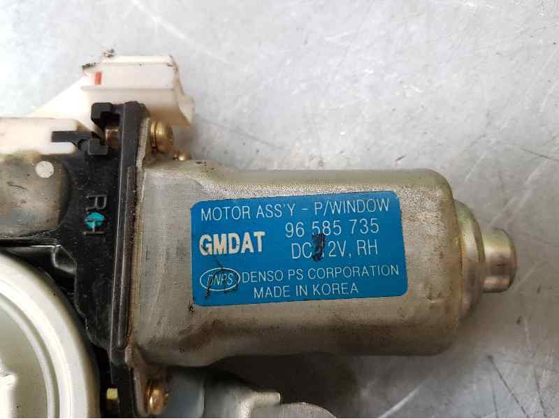 Recambio de elevalunas delantero derecho para chevrolet kalos 1.2 se referencia OEM IAM 96585735 2 PINS ELECTRICO