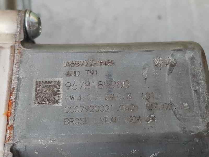 Recambio de elevalunas trasero derecho para peugeot 308 sw allure referencia OEM IAM 9678189980 A65777118 ELECTRICO 6 PINS