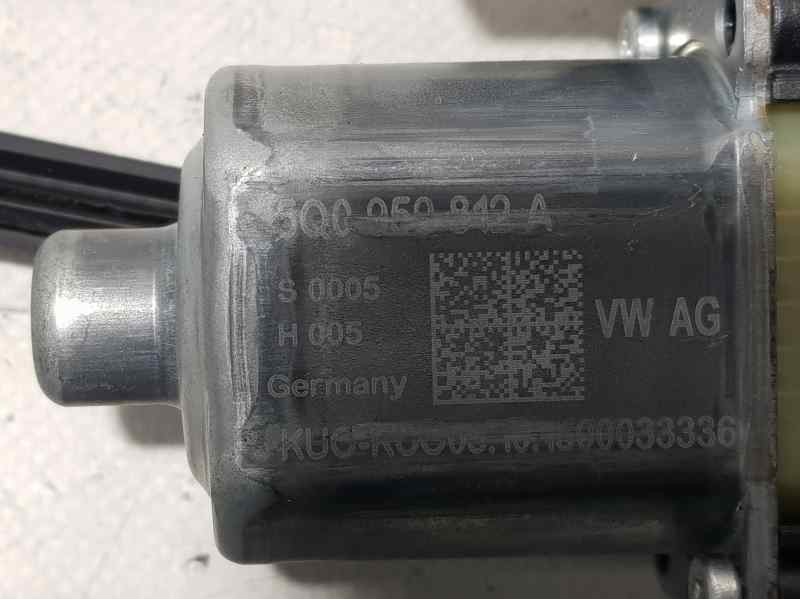 Recambio de elevalunas trasero derecho para seat leon st (5f8) style connect referencia OEM IAM 5Q0959812A 5 PINS ELECTRICO