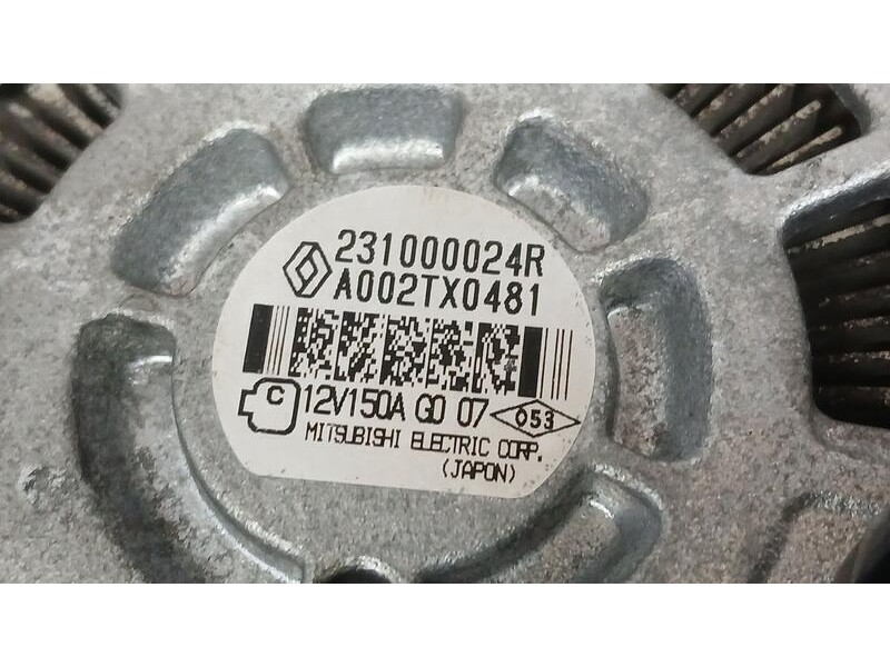 Recambio de alternador para renault megane iii berlina 5 p dynamique referencia OEM IAM 231000024R MITSUBISHI A002TX0481