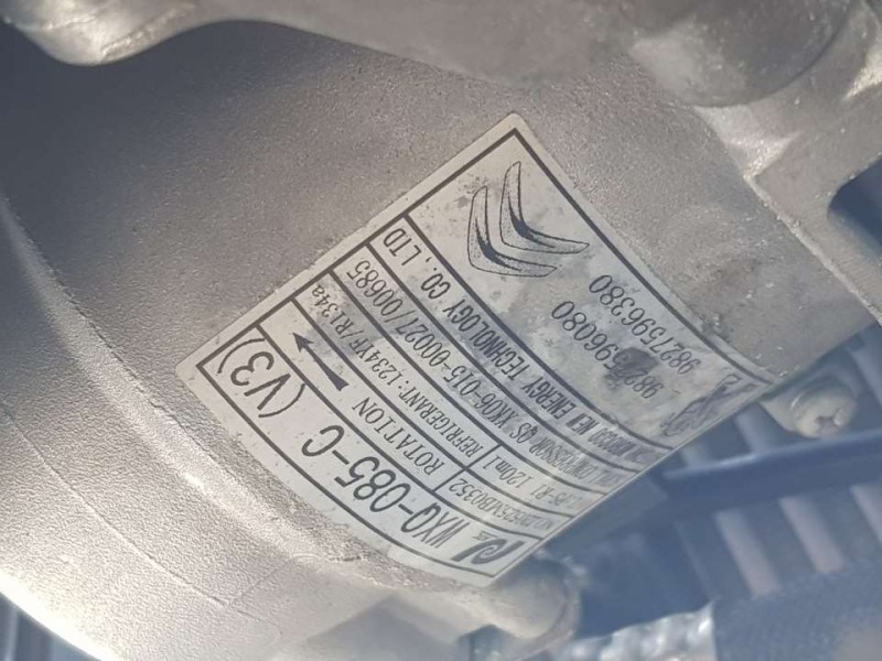 Recambio de compresor aire acondicionado para peugeot 208 (p2) allure referencia OEM IAM 9827596380  