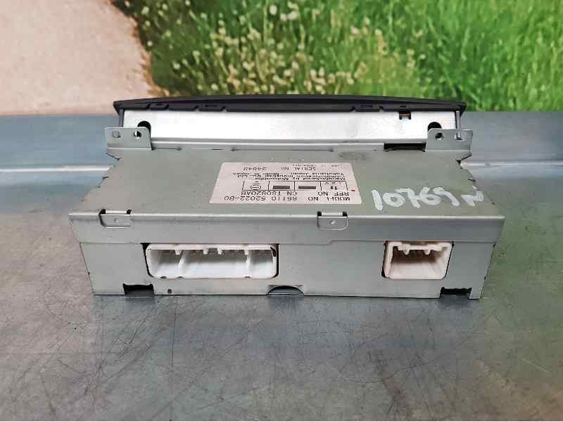 Recambio de mando radio para toyota yaris (ncp1/nlp1/scp1) 1.5 ts referencia OEM IAM 8611052022B0 CNTS0820AB 