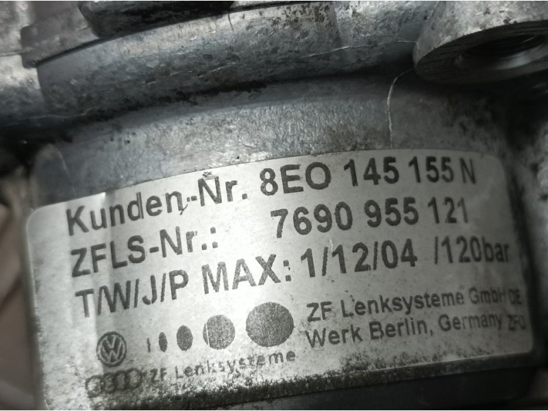 Recambio de bomba direccion para audi a4 avant (8e) 1.9 tdi (96kw) referencia OEM IAM 8R0145155N 7690955121 ZF