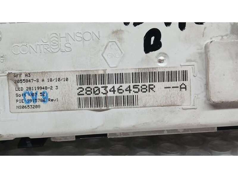 Recambio de pantalla multifuncion para renault megane iii berlina 5 p dynamique referencia OEM IAM 280346458R  NS0653208