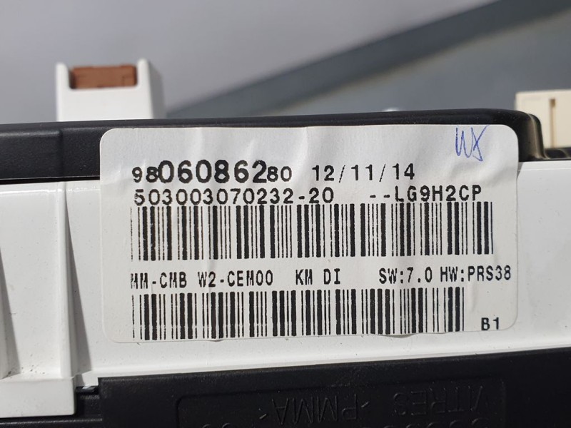 Recambio de cuadro instrumentos para peugeot 508 allure referencia OEM IAM 9806086280 503003070232 