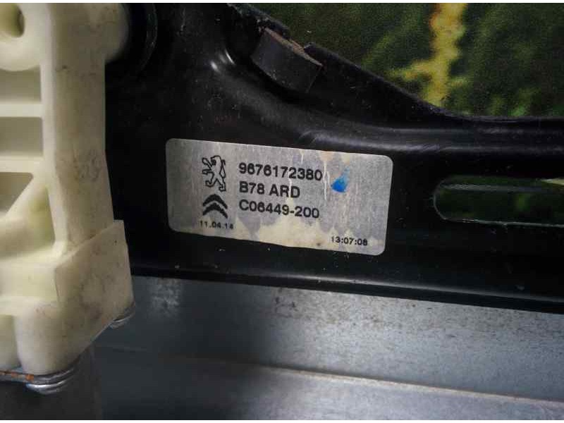 Recambio de elevalunas trasero derecho para citroën c4 picasso attraction referencia OEM IAM   ELECTRICO 6 PÌNS