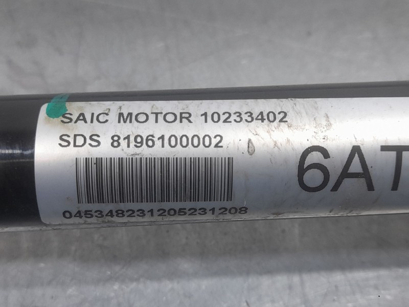 Recambio de transmision delantera derecha para mg zs suv (azs1) 1.0 t-gdi referencia OEM IAM 10233402 8196100002 