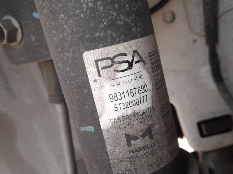 Recambio de amortiguador delantero izquierdo para peugeot 208 ii (ub_, up_, uw_, uj_) 1.2 puretech 75 referencia OEM IAM 9831167