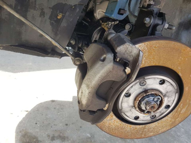 Recambio de pinza freno delantera izquierda para peugeot 208 (p2) allure referencia OEM IAM 1648321580  