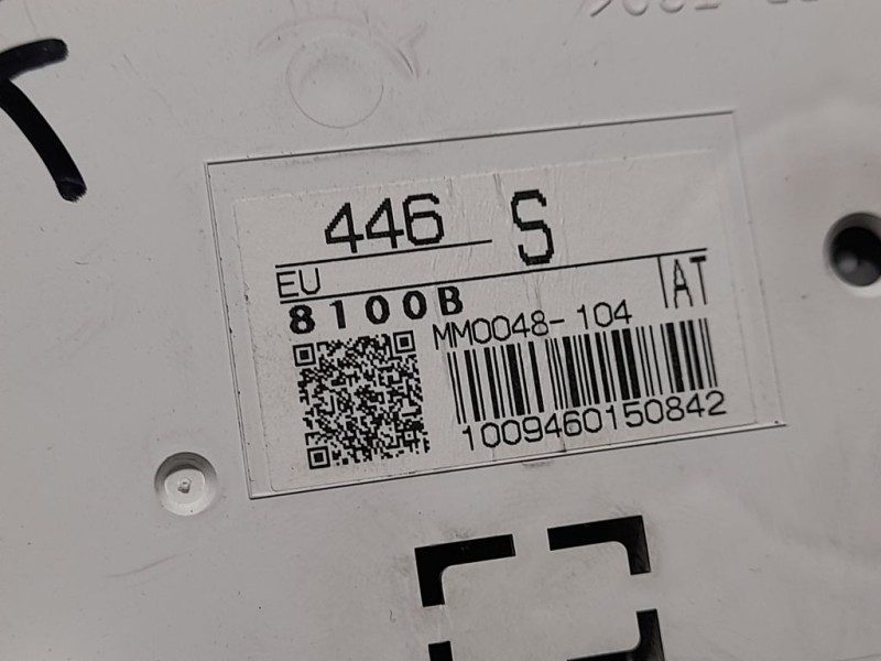 Recambio de cuadro instrumentos para citroën c-zero high line referencia OEM IAM MM0048104  