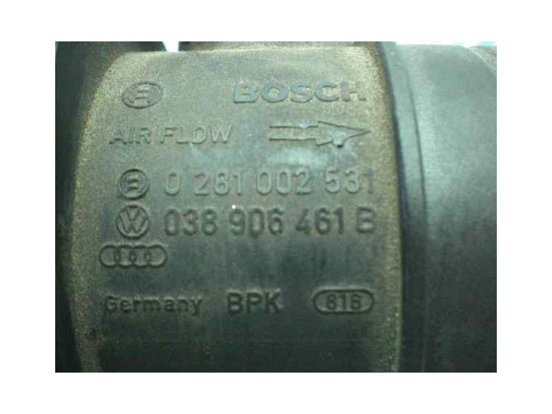 Recambio de caudalimetro para seat cordoba berlina (6l2) reference referencia OEM IAM 038906461B 0281002531 BOSCH