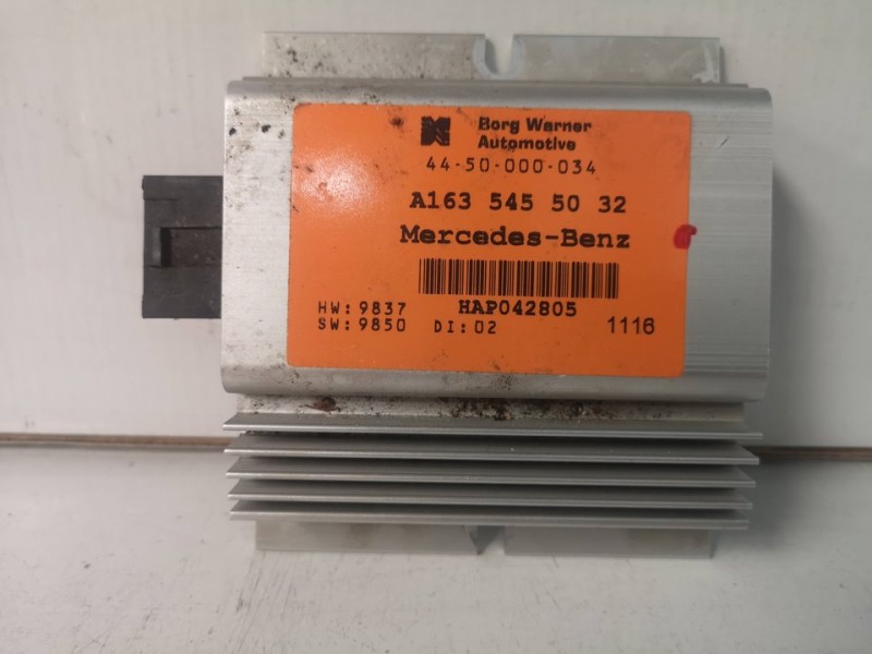 Recambio de centralita cambio para mercedes-benz clase m (w163) 270 cdi (163.113) referencia OEM IAM A1635455032  