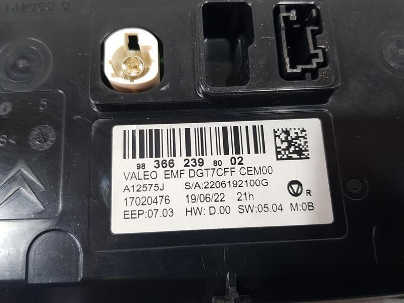 Recambio de sistema navegacion gps para peugeot 208 (p2) allure referencia OEM IAM 9836623980  