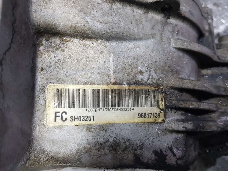 Recambio de diferencial delantero para chevrolet captiva 2.0 vcdi lt referencia OEM IAM 96817139  