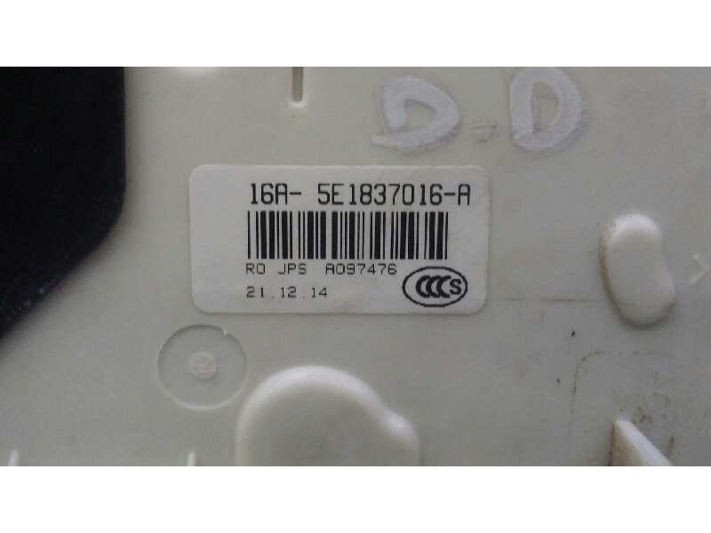 Recambio de cerradura puerta delantera derecha para volkswagen passat lim. (3g2) edition bmt referencia OEM IAM 5E1837016A 7 PIN