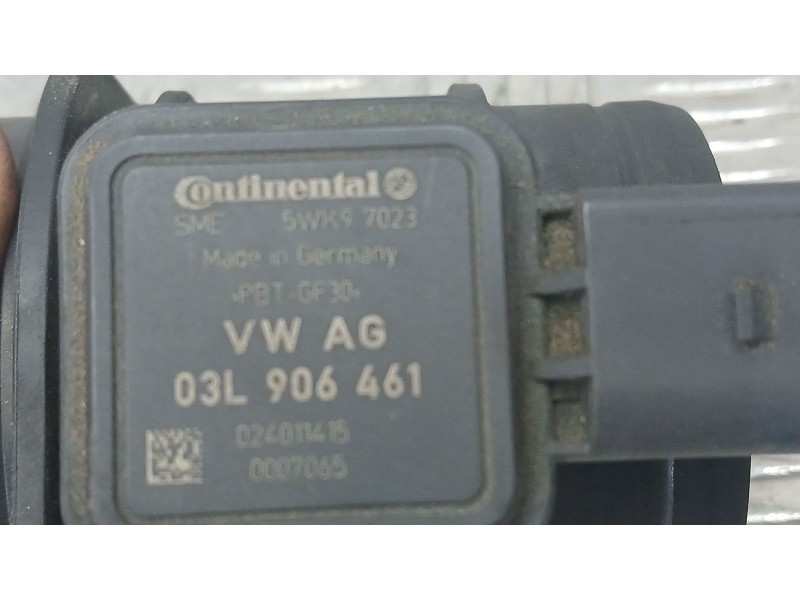 Recambio de caudalimetro para volkswagen golf vi (5k1) advance bluemotion referencia OEM IAM 03L906461 CONTINENTAL 5WK97023